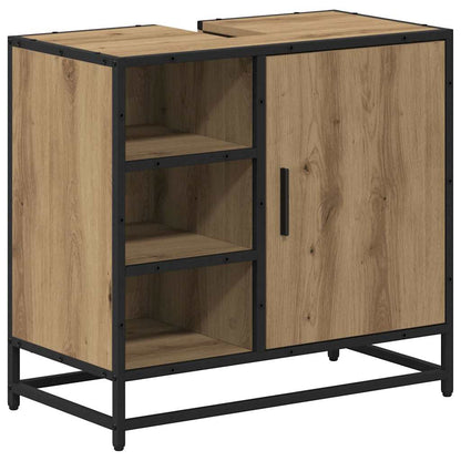 Bathroom Furniture Set 2 pcs Artisan Oak Engineered Wood