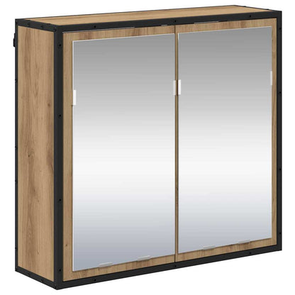 Bathroom Furniture Set 3 pcs Artisan Oak Engineered Wood