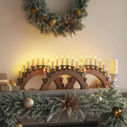 Christmas Candle Arch with 10 LED Candles 3 pcs LEDs Warm White