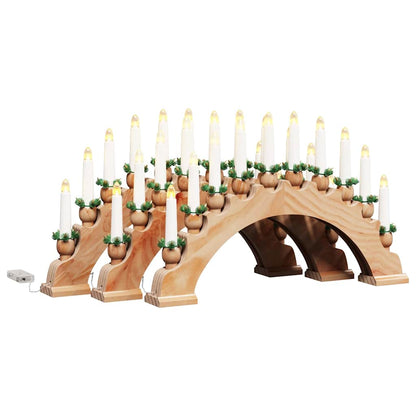 Christmas Candle Arch with 10 LED Candles 3 pcs LEDs Warm White