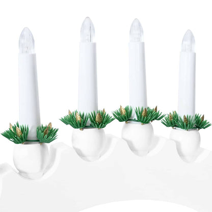 Christmas Candle Arch with 10 LED Candles 3 pcs LEDs Warm White