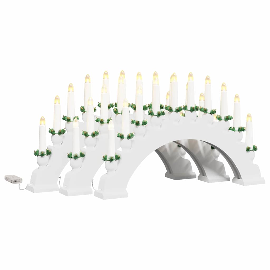 Christmas Candle Arch with 10 LED Candles 3 pcs LEDs Warm White