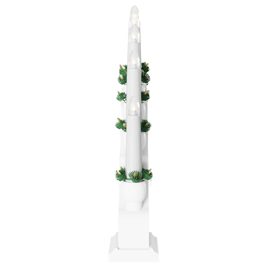 Christmas Candle Arch with 10 LED Candles 3 pcs LEDs Warm White