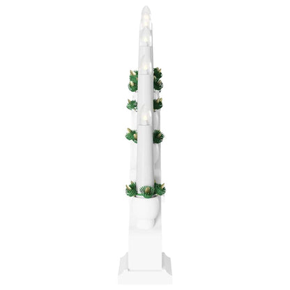 Christmas Candle Arch with 10 LED Candles 3 pcs LEDs Warm White