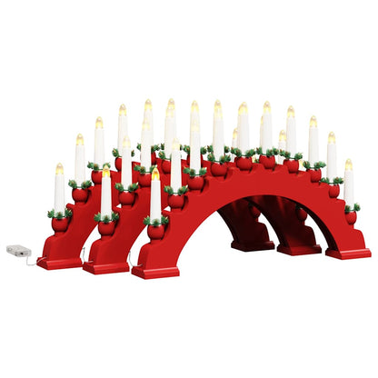 Christmas Candle Arch with 10 LED Candles 3 pcs LEDs Warm White