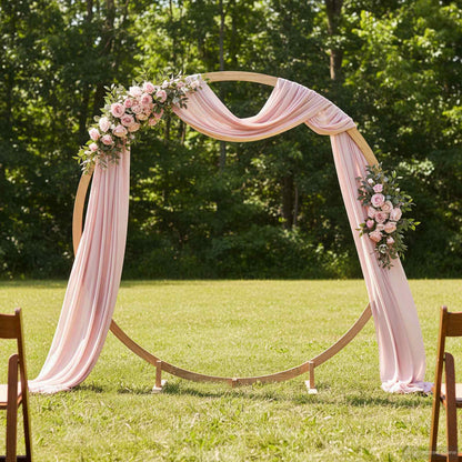 Wedding Arch Light Brown 224 x 80 x 220 cm Solid Pine Wood