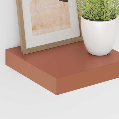 Wall Shelf Wall-mounted Red 23 x 23.5 x 4 cm Engineered Wood
