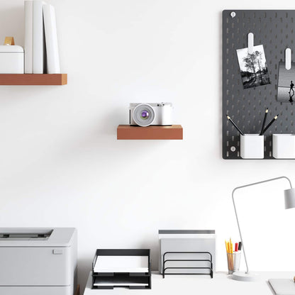 Wall Shelf Wall-mounted Red 23 x 23.5 x 4 cm Engineered Wood