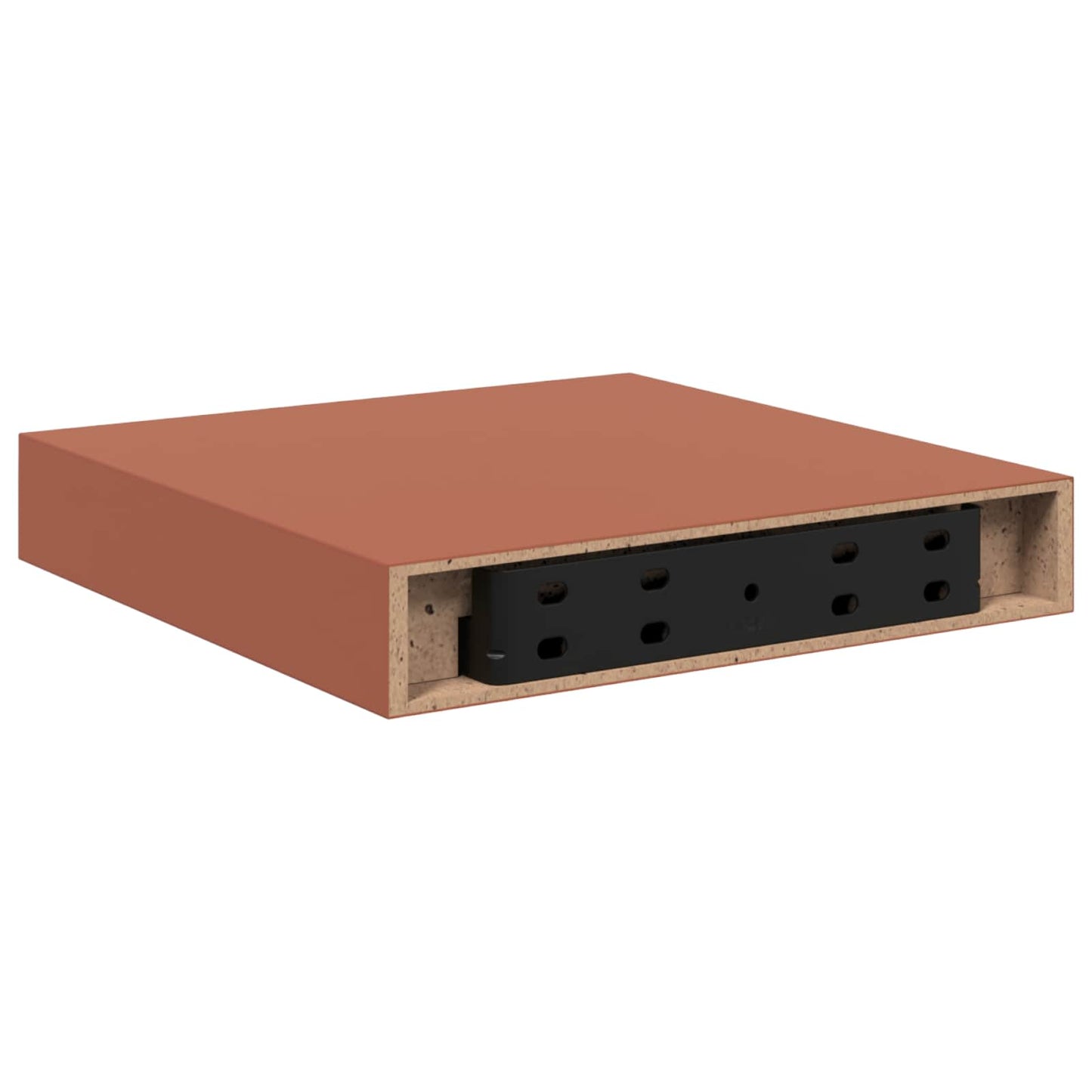 Wall Shelf Wall-mounted Red 23 x 23.5 x 4 cm Engineered Wood