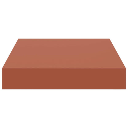 Wall Shelf 2 pcs Red 23 x 23.5 x 4 cm Engineered Wood
