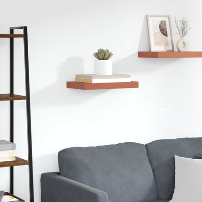 Wall Shelf Wall-mounted Red 40 x 23.5 x 4 cm Engineered Wood