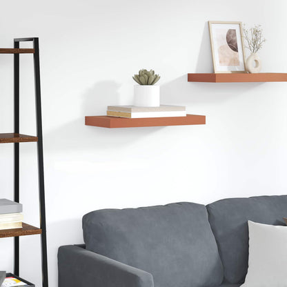 Wall Shelf Wall-mounted Red 60 x 23 x 4 cm Engineered Wood