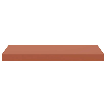 Wall Shelf 2 pcs Red 60 x 23 x 4 cm Engineered Wood