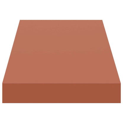 Wall Shelf 2 pcs Red 60 x 23 x 4 cm Engineered Wood