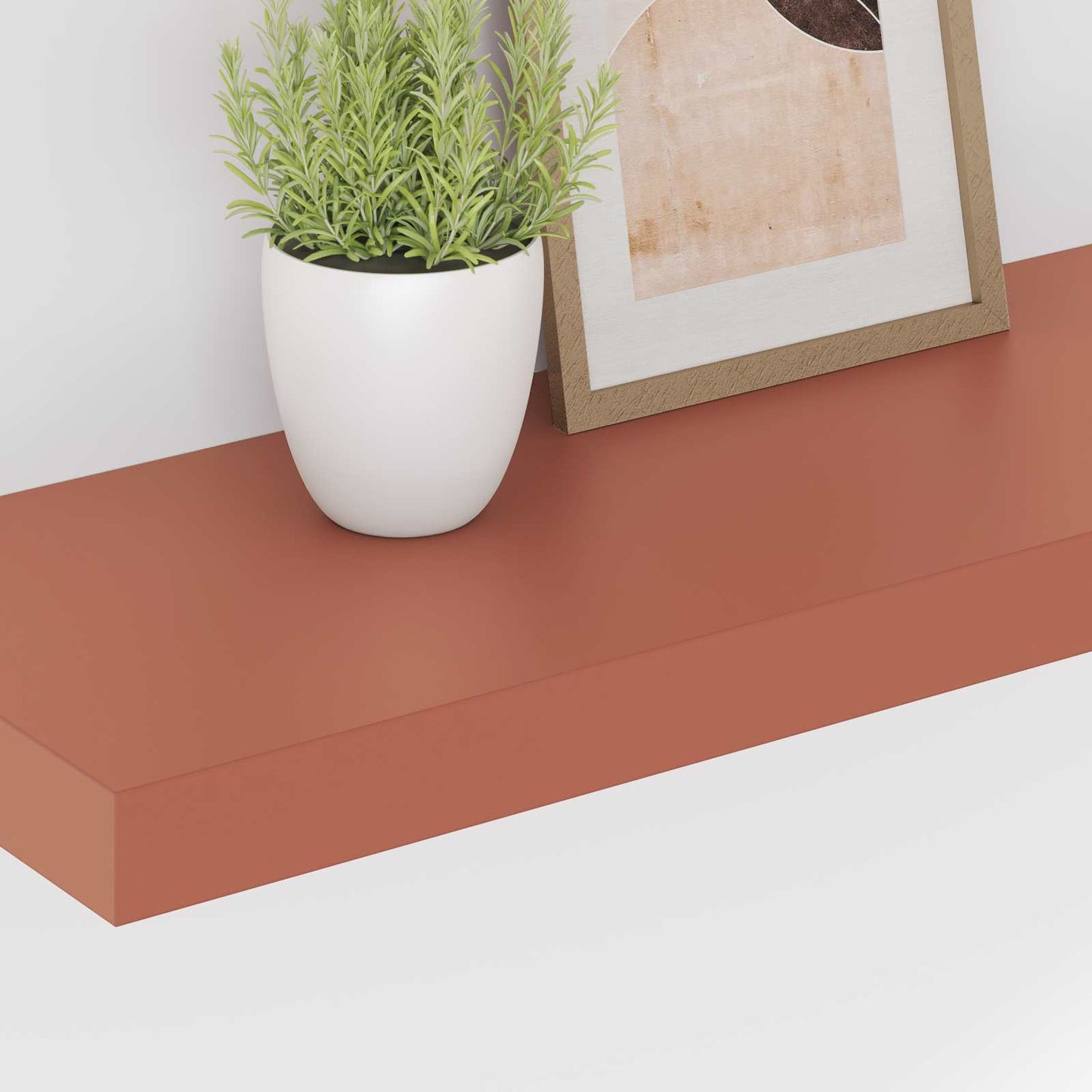 Wall Shelf 4 pcs Red 60 x 23 x 4 cm Engineered Wood
