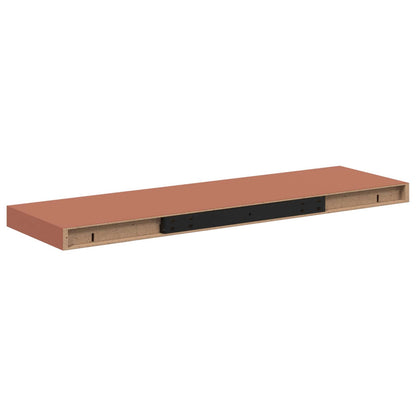 Wall Shelf Wall-mounted Red 80 x 23.5 x 4 cm Engineered Wood