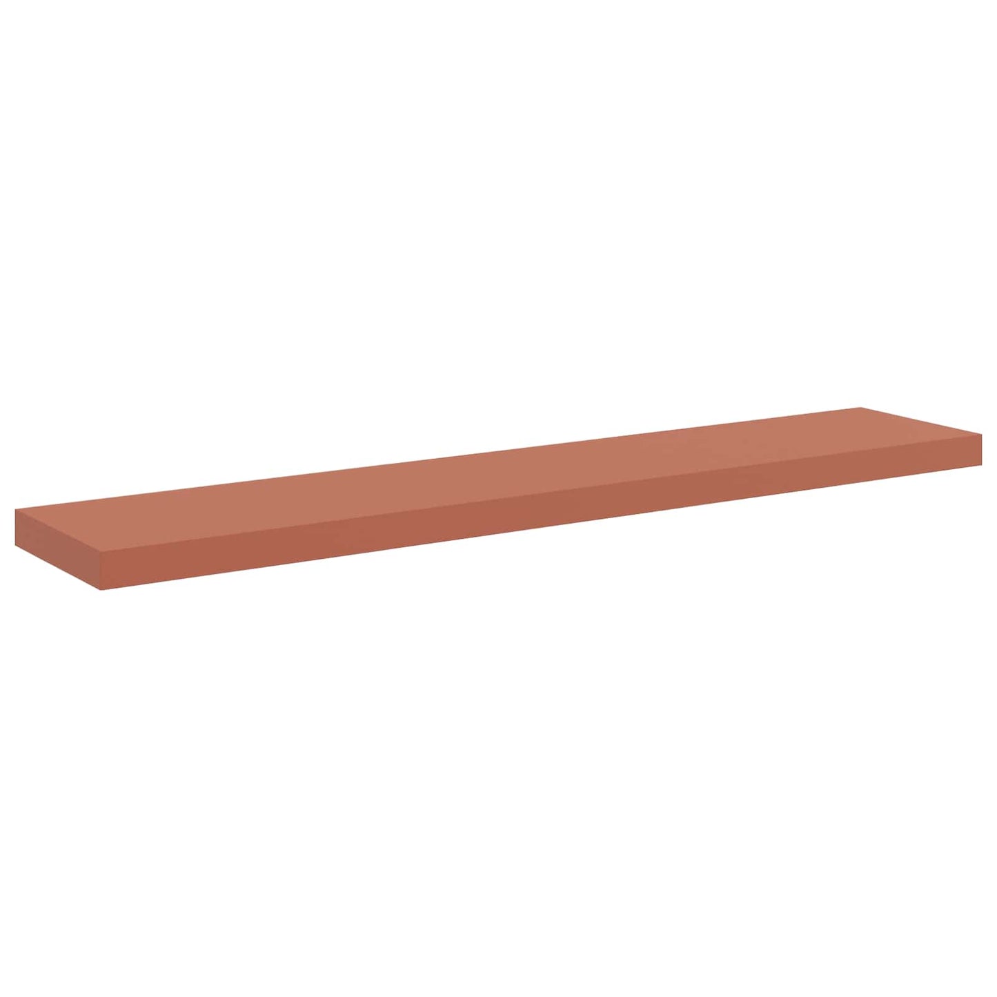 Wall Shelf Wall-mounted Red 120 x 23.5 x 4 cm Engineered Wood