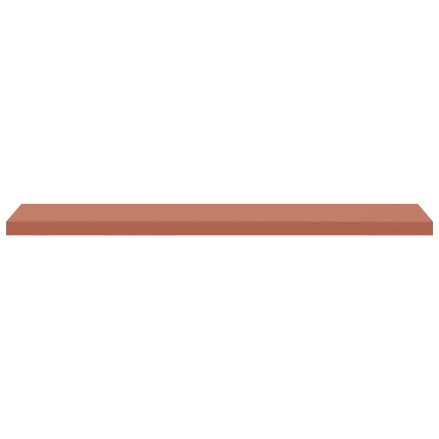 Wall Shelf Wall-mounted Red 120 x 23.5 x 4 cm Engineered Wood