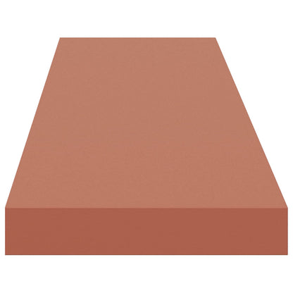 Wall Shelf 2 pcs Red 120 x 23.5 x 4 cm Engineered Wood