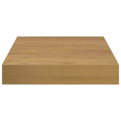 Wall Shelf 4 pcs Brown 23 x 23.5 x 4 cm Engineered Wood