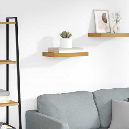 Wall Shelf Wall-mounted Brown 40 x 23.5 x 4 cm Engineered Wood