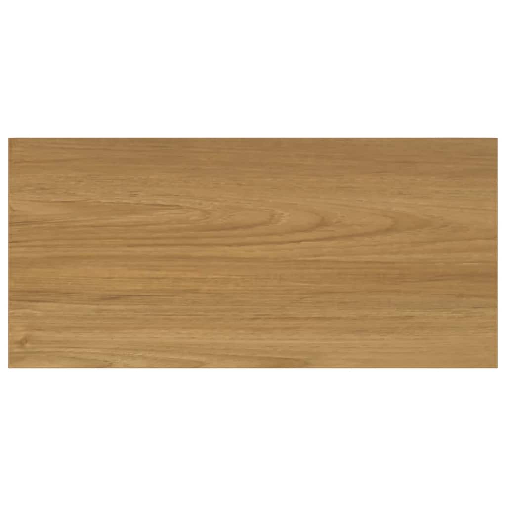 Wall Shelf Wall-mounted Brown 50 x 23 x 4 cm Engineered Wood