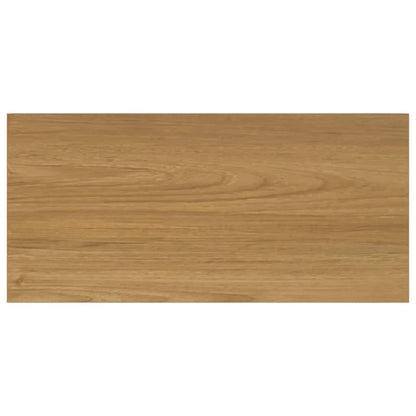 Wall Shelf Wall-mounted Brown 50 x 23 x 4 cm Engineered Wood