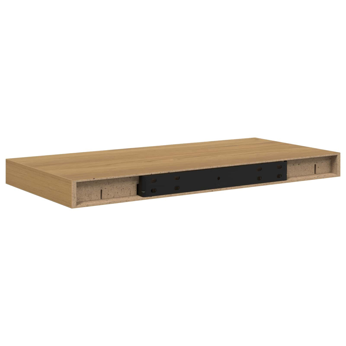 Wall Shelf 4 pcs Brown 50 x 23.5 x 3.8 cm Engineered Wood
