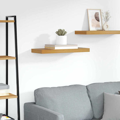 Wall Shelf Wall-mounted Brown 60 x 23 x 4 cm Engineered Wood