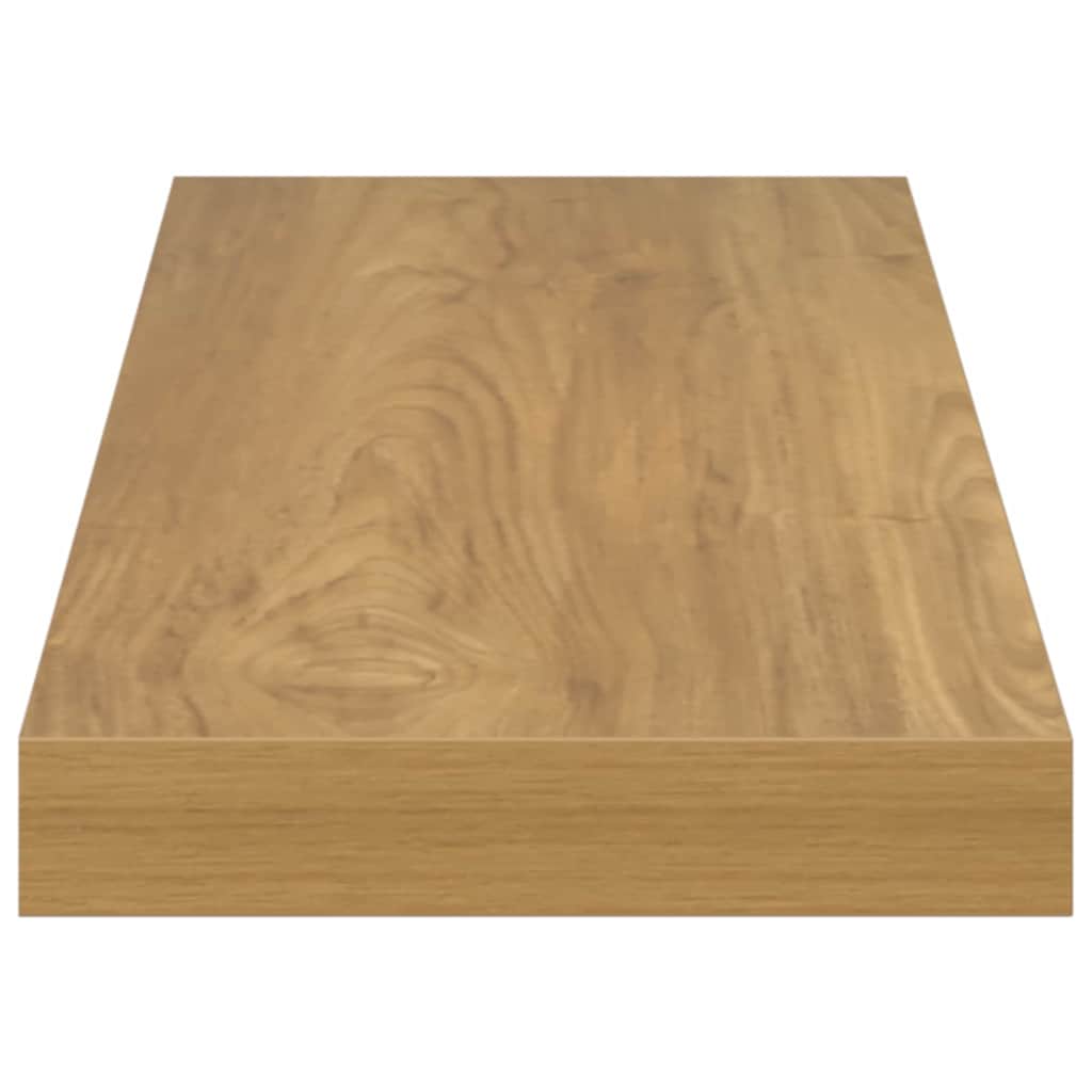 Wall Shelf 4 pcs Brown 60 x 23.5 x 3.8 cm Engineered Wood