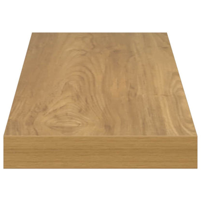 Wall Shelf 4 pcs Brown 60 x 23.5 x 3.8 cm Engineered Wood