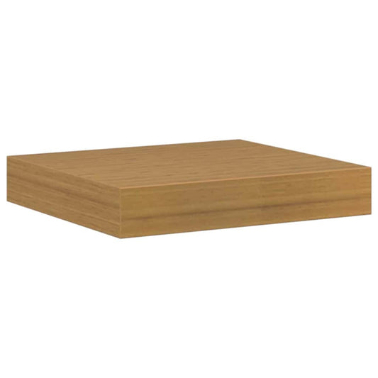 Wall Shelf Wall-mounted Beige 23 x 23.5 x 4 cm Engineered Wood
