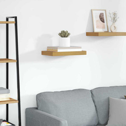 Wall Shelf Wall-mounted Beige 40 x 23.5 x 4 cm Engineered Wood