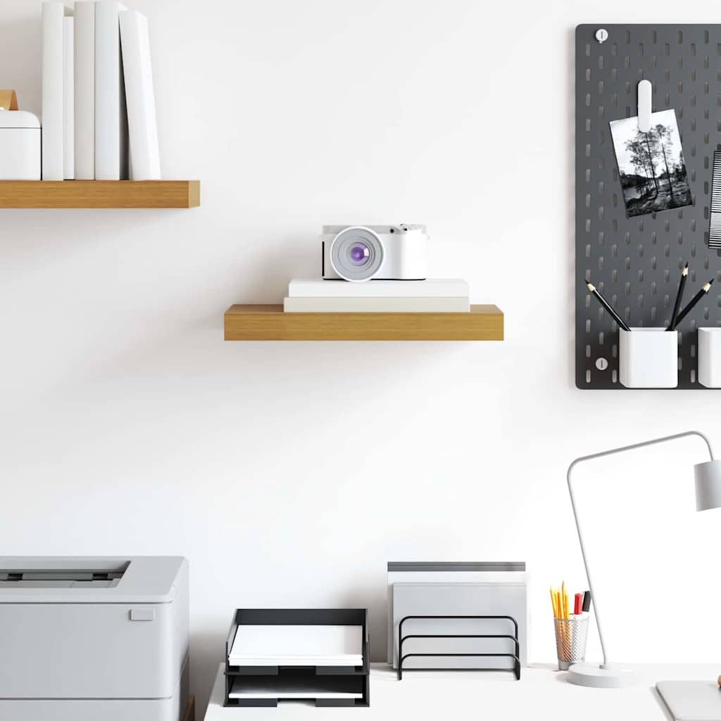 Wall Shelf Wall-mounted Beige 40 x 23.5 x 4 cm Engineered Wood