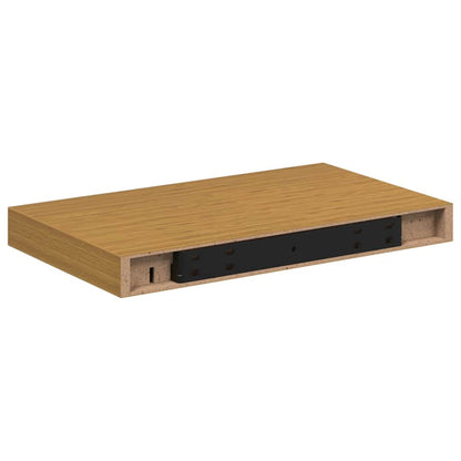 Wall Shelf 4 pcs Beige 40 x 23.5 x 4 cm Engineered Wood