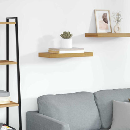 Wall Shelf Wall-mounted Beige 50 x 23 x 4 cm Engineered Wood