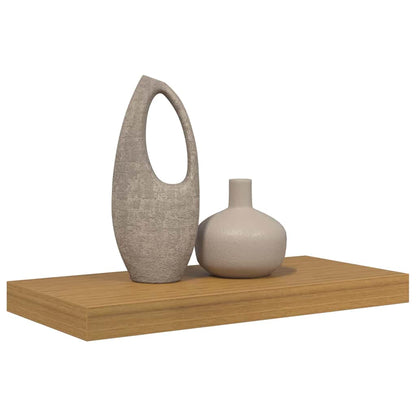 Wall Shelf Wall-mounted Beige 50 x 23 x 4 cm Engineered Wood