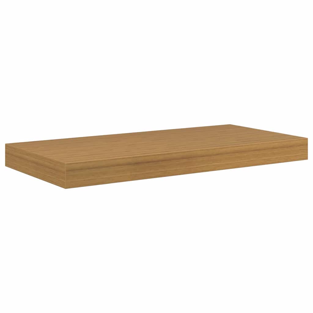 Wall Shelf 2 pcs Beige 50 x 23 x 4 cm Engineered Wood