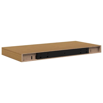 Wall Shelf 2 pcs Beige 50 x 23 x 4 cm Engineered Wood