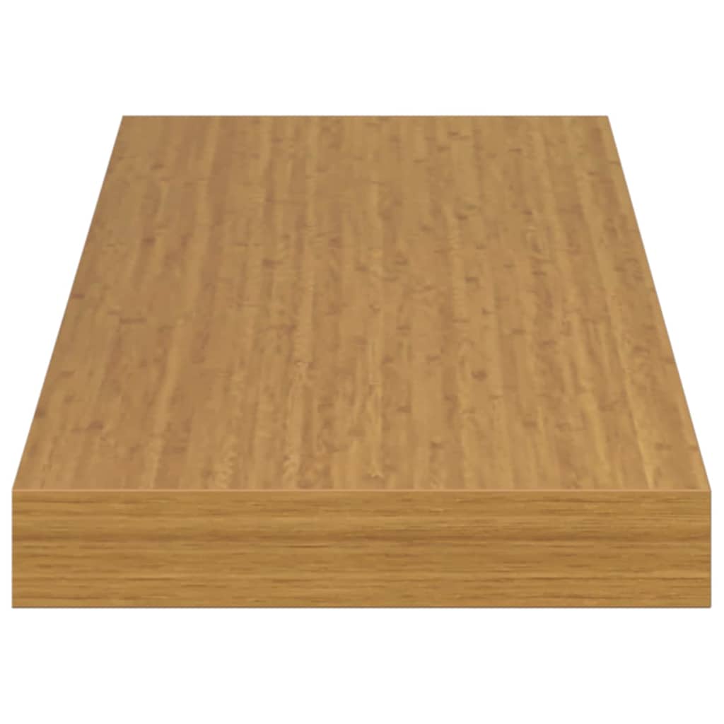 Wall Shelf 2 pcs Beige 60 x 23.5 x 4 cm Engineered Wood
