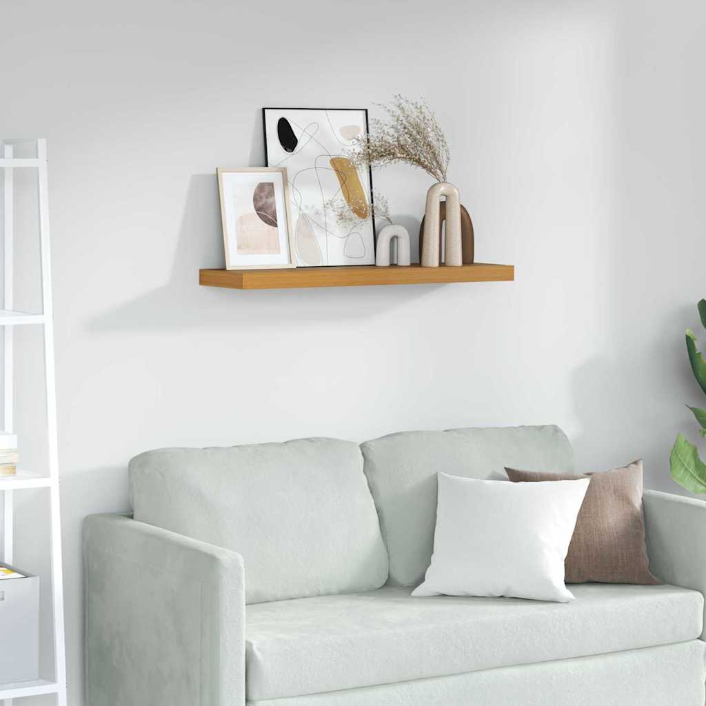 Wall Shelf Wall-mounted Beige 90 x 23.5 x 4 cm Engineered Wood
