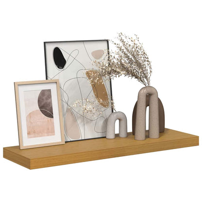 Wall Shelf Wall-mounted Beige 90 x 23.5 x 4 cm Engineered Wood