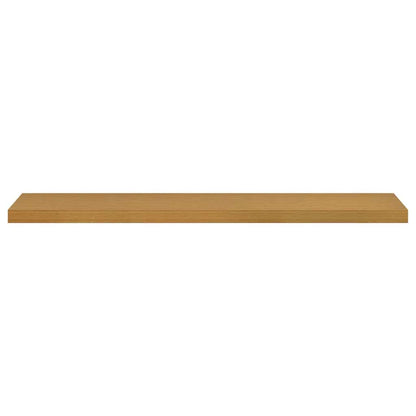 Wall Shelf 2 pcs Beige 120 x 23.5 x 4 cm Engineered Wood