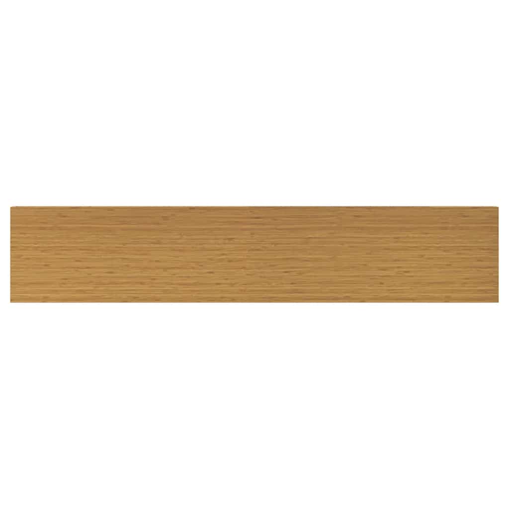 Wall Shelf 2 pcs Beige 120 x 23.5 x 4 cm Engineered Wood