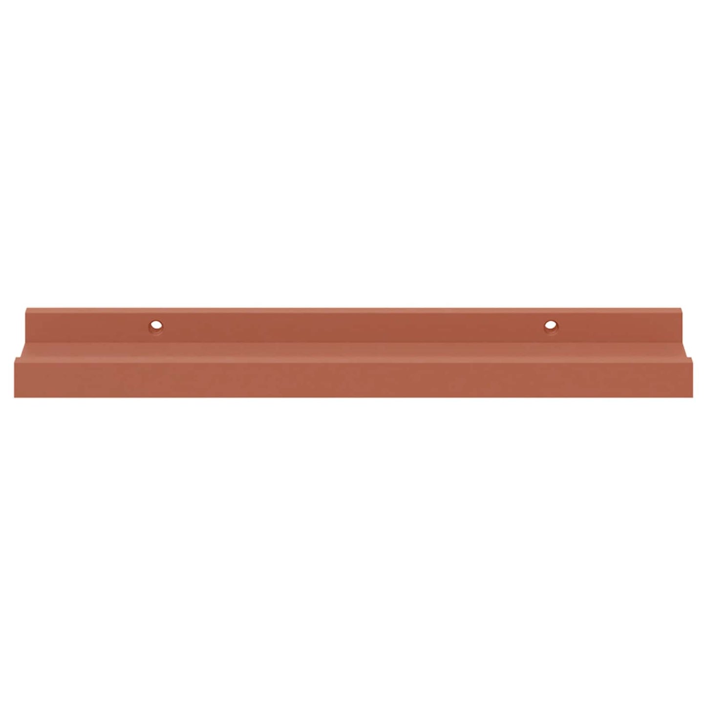Wall Shelf with Shelf 2 pcs Red 40 x 9 x 3 cm Engineered Wood