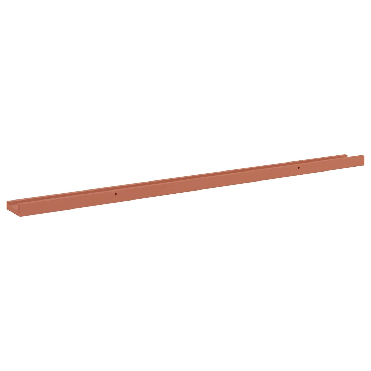 Wall Shelf with Shelf 2 pcs Red 115 x 9 x 3 cm Engineered Wood