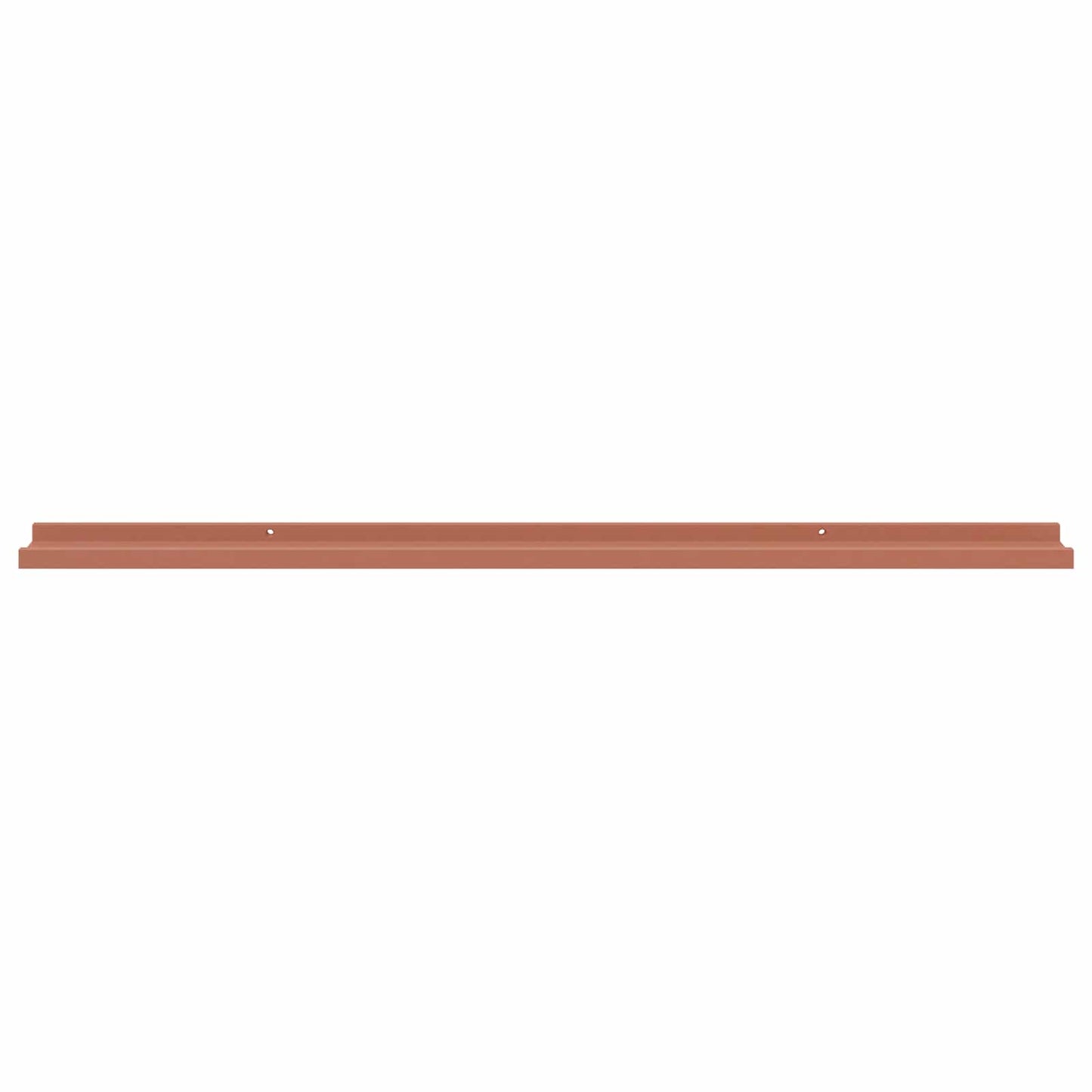 Wall Shelf with Shelf 2 pcs Red 115 x 9 x 3 cm Engineered Wood
