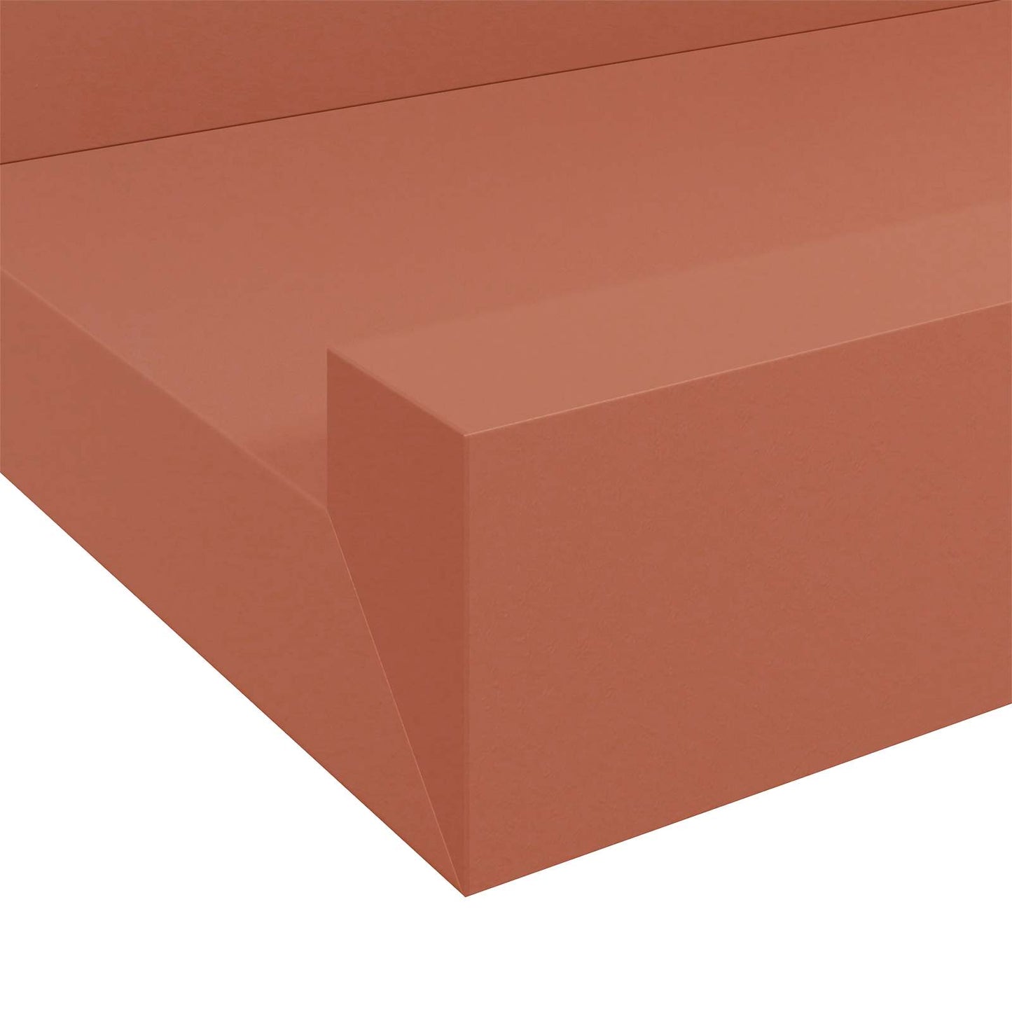 Wall Shelf with Shelf 4 pcs Red 40 x 9 x 3 cm Engineered Wood
