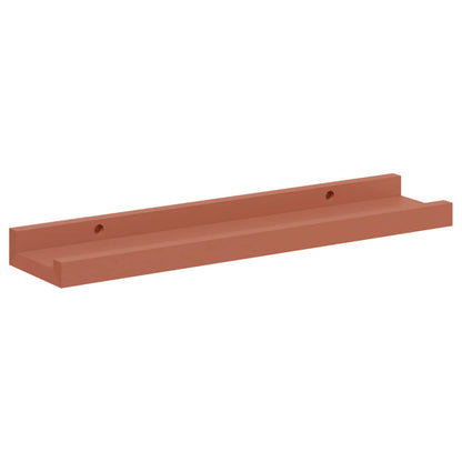 Wall Shelf with Shelf 4 pcs Red 40 x 9 x 3 cm Engineered Wood