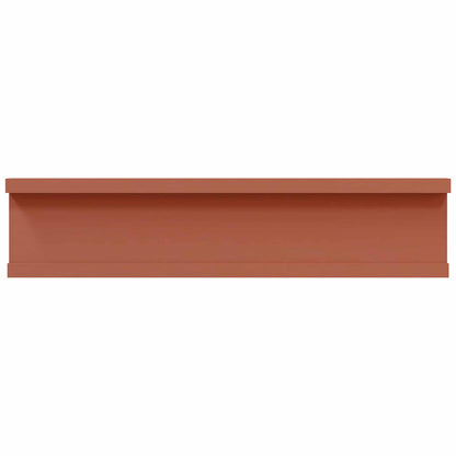 Wall Shelf with Shelf 4 pcs Red 40 x 9 x 3 cm Engineered Wood